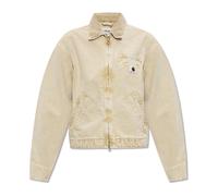 Carhartt Wip - Veste avec écusson logo - Femme - Vestes - Beige - Taille: 38 FR
