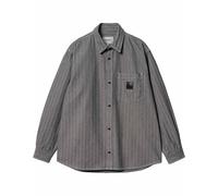 Carhartt WIP - Veste-chemise en coton - Menard Shirt Jac Grey Rinsed - Taille M - Gris Gris M
