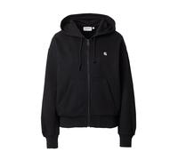 Carhartt WIP Veste de survêtement 'Casey' noir / blanc, Taille M