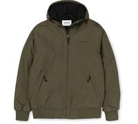 Carhartt WIP - Veste déperlante doublée polaire - Hooded Sail Jacket Cypress Black en Nylon - Taille M - Kaki Kaki M