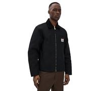 Carhartt WIP Veste Detroit pour homme, Noir/noir rincé, Large