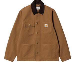 Carhartt WIP - Veste en coton biologique - Michigan Coat Canvas Hamilton Brown Tobacco Rinsed en Coton - Taille L - Marron Marron L