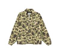 Carhartt Wip - Veste en Coton Vert Duck Detroit - Homme - Vestes - Vert - Taille: M