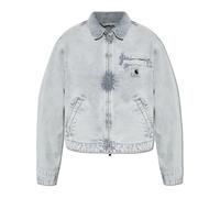 Carhartt Wip - Veste en jean - Femme - Vestes - Gris - Taille: 40 FR