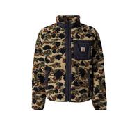 Carhartt WIP - Polaire chaude et confortable - Prentis Liner Camo Duck Jacquard, Green Black - Taille S - Kaki Kaki S
