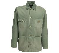 Carhartt WIP veste homme verte en toile de coton - m