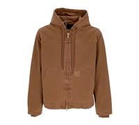 Carhartt Wip - Veste Légère à Capuche en Coton - Homme - Vestes - Brun - Taille: XL