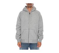 Carhartt WIP - Sweat zippé confortable - Hooded Chase Jacket Sweat Grey Heather Gold pour Homme en Coton - Taille S - Gris Gris S