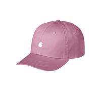 Carhartt WIP - Visière courbée en coton - Madison Logo Cap Gentle Purple / White en Coton - Violet Violet