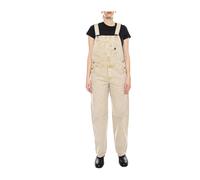 Carhartt Wip - W' Bib Overall Straight - Femme - Combinaisons et Ensembles - Beige - Taille: 36 FR