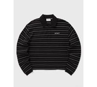 Carhartt WIP WMNS L/S Mabel Polo women Shirts & Blouses black taille: XS