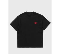 Carhartt WIP - T-shirt en coton biologique - S/S Heart Patch T-Shirt W Black Red pour Femme en Coton - Taille XS - Noir Noir XS