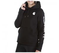 Carhartt - Women's Clarksburg Logo Sleeve Sweatshirt - Sweat à capuche - XS - black