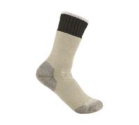Carhartt Chaussettes Lourdes en Laine synthétique mélangée, Kaki, M Femme