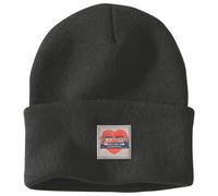 Carhartt - Women's Knit Heart Patch Beanie - Bonnet - One Size - black