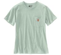 Carhartt - Women's Loose Fit Heavyweight S/S Pocket Cotton - T-shirt - L - smoked teal