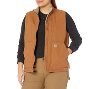 Carhartt Sherpa, gilet pour femmes M Marron Marron