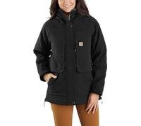 Carhartt Super Dux, veste textile longue pour femmes M Noir Noir