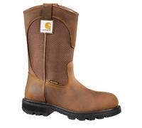 Carhartt Women's Wellington Waterproof Work Boot Round Toe Brown 10 D