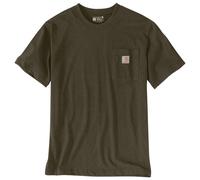 Carhartt - Workw Pocket S/S - T-shirt - XL - burnished logs heather