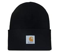 Carhartt Workwear Acrylic Watch Hat Chapeau d'hiver Unisexe avec Autocollant de 7kmh Noir 10221