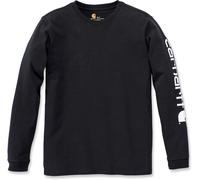 Carhartt Workwear Logo, femmes à manches longues S Noir Noir