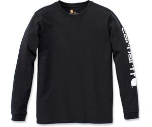 Carhartt Workwear Logo, femmes à manches longues XL Noir Noir