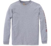 Carhartt Workwear Logo, femmes à manches longues XS Gris Clair Gris Clair