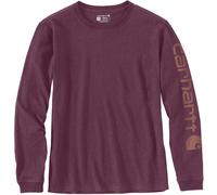 Carhartt Workwear Logo, femmes à manches longues XS Rouge Foncé (V27) Rouge Foncé (V27)