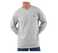 Carhartt Workwear T-shirt manches longues Pocket Homme gris clair S
