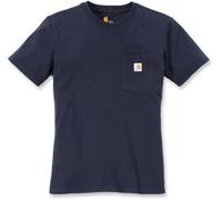 Carhartt Workwear - T-shirt femme Ultra Résistant 103067 - poche - Bleu foncé XL