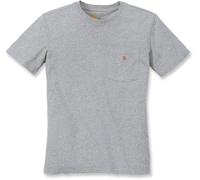 Carhartt - Women's Loose Fit Heavyweight S/S Pocket Cotton - T-shirt - XL - heather grey