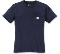 Carhartt Workwear - T-shirt femme Ultra Résistant 103067 - poche - Bleu foncé XL