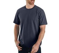 Carhartt Workwear Solid T-Shirt Utilitaire de Travail, Navy, L pour des Hommes