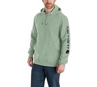 Carhartt Workwear Sweat à capuche avec logo original, Jade chiné, S grande taille