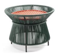 Caribe Chic Basket Table Table Outdoor ames Vert mousse / Cuivre / Noir - AMES 01ACABT I