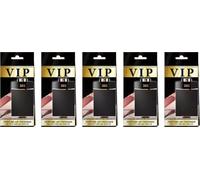 Caribi VIP 202 Lot de 5 désodorisants pour voiture, longue durée à suspendre, pour voiture, maison et bureau, parfum inspiré du designer