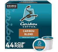 Caribou Coffee Caribou Blend Keurig K-Cup Lot de 44 capsules de café rôties Medium
