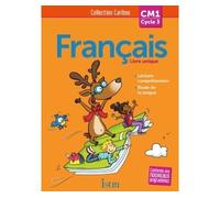 Caribou Français CM1 - Livre élève Edition 2016 - Pascal Dupont - Istra - broché - Scolaire / Universitaire