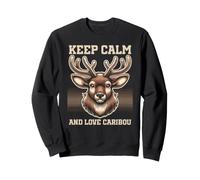 Caribou Herd Reindeer Wilderness Outdoor Adventure Sweatshirt