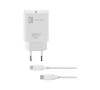 Caricabatterie USB Cellular Line Type C Charger Kit 20W USB C to Lightning