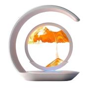 Caricabatterie Wireless - Lampada Decorativa Dinamica Sandscape | Caricabatterie Wireless per Telefono, per Camera Da, Tavolo, Notte, Bagno, CASA, Meditazione Sensoriale, Ufficio