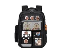 Caricaturé Cartoon Capybara School À Creative And Practical Book Bag Capacité Casual Daypack Pour Le À D'études À L'école Primaire Des Élèves