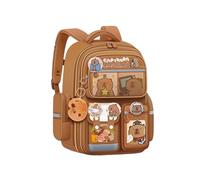 Caricaturé Cartoon Capybara School À Creative And Practical Book Bag Capacité Casual Daypack Pour Le À D'études À L'école Primaire Des Élèves