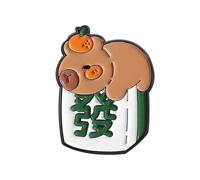 Caricature Cartoon Capybaras Badges Uniques À Collectionner Pin De Revers Adormage Pour Sacs À Collectionner Des Cadeaux Unisexes Broche Épingles