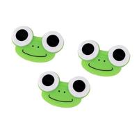 Caricature Contact Contact Case, Contact Lens Case Cartoon Frog Forme Contact Contact Holder Cartoon Animal Lens Box 3pcs