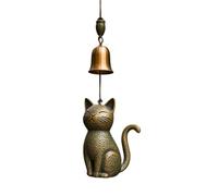 Carillon À Chat pour Extérieur | Ornements Élégants pour Jardin Porte Et Balcon | Statue Délicate pour Espaces Extérieurs de Détente et Jardin