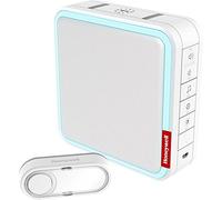 Honeywell Home - Ensemble carillon sans fil avec bouton de sonnette, blanc Y081281