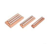 Carillon à main avec maillet pour la pleine conscience, le yoga et la concentration - Instrument de percussion en métal et bois avec son résonant (2 tons)