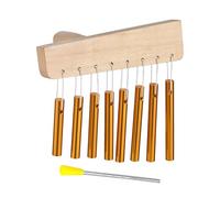 Carillon à main | Carillon à 8 notes pour attirer l'attention de la salle de coration musicale, accessoires de méditation pour la pratique et la performance